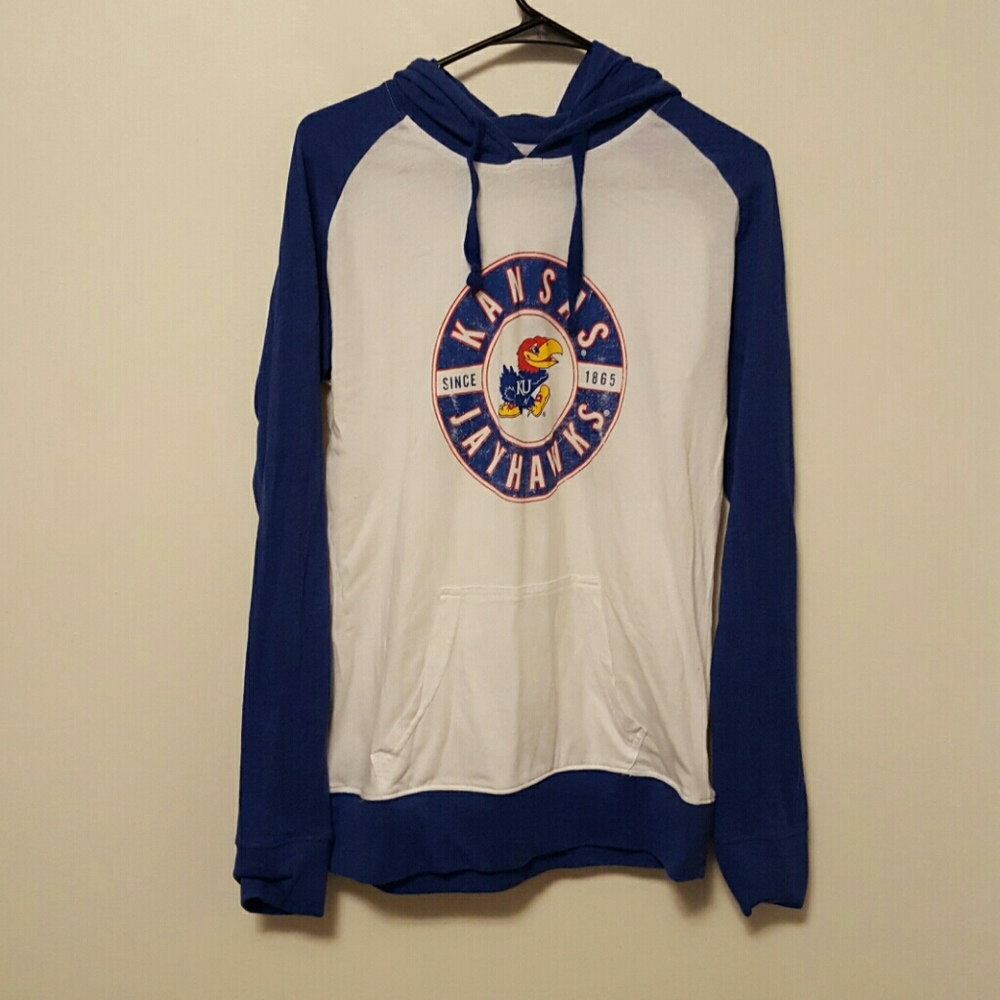 Kansas Jayhawks hooded sweatshirt
